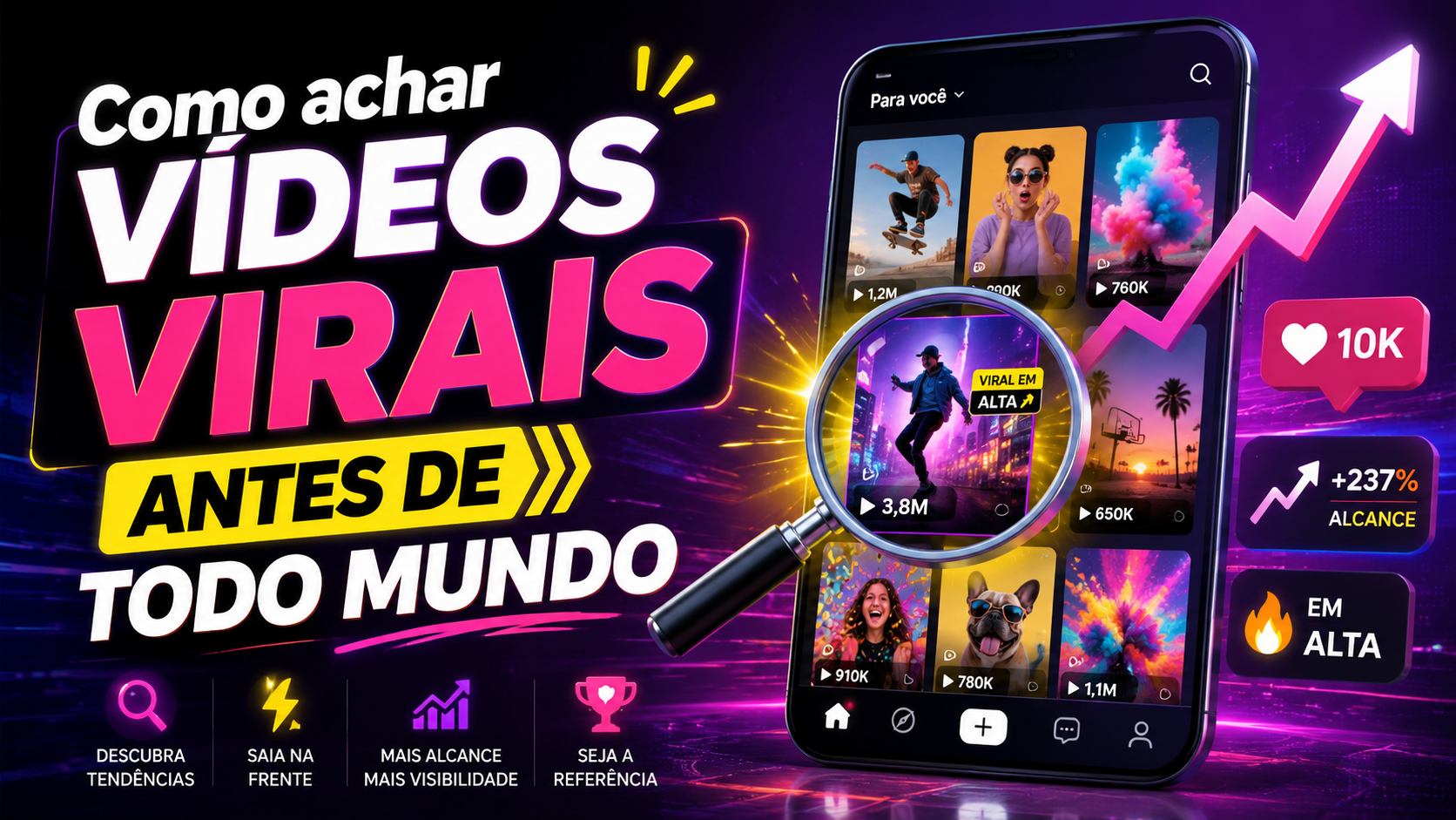 Como achar vídeos virais antes de todo mundo